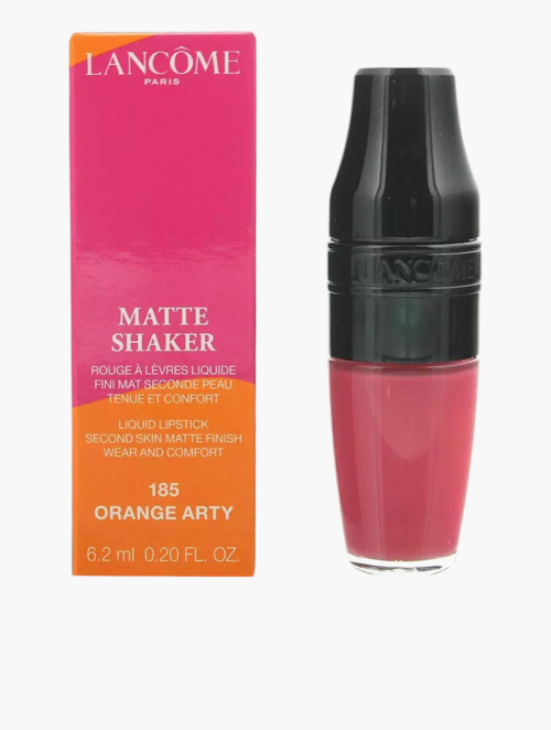 Lancôme MyRunway | Shop Lancome Matte Shaker 185 Orange Arty Liquid